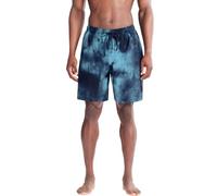 Under Armour Short de Bain doublé de Compression pour Homme avec Cordon de Serrage et Taille élastique, Bleu Marine, M