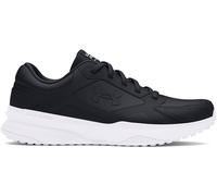 Under Armour Men's Edge Leather Low-Top Trainers Noir/Blanc 8 (42.5) Male