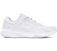 Under Armour Men's Edge Leather Low-Top Trainers Wht/Halo 10 (45) Male