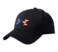 Under Armour Men's Freedom Blitzing Hat, Black (001)/Red, X-Large/XX-Large