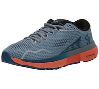 Under Armour Men's HOVR Infinite 5 Running Shoe, (301) Blue Granite/Dark Tangerine/Varsity Blue, 7