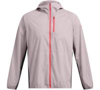 Under Armour Men's Launch Lightweight Water Resistant Wind Resistant Packable Performance Running Jacket Gris Tetra M Male