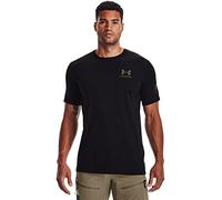 Under Armour Men's New Freedom Flag T-Shirt , Black (004)/Marine Od Green , Large