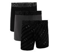 Under Armour Men's Performance Cotton 6" 3 Pack Print/Solid Boxer Briefs