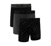 Under Armour Men's Performance Cotton 6" 3 Pack Print/Solid Boxer Briefs