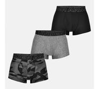 Under Armour Men's Performance Tech 3" 3 Pack Print/Solid Boxer Briefs