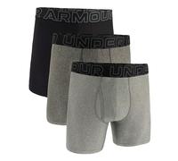 Under Armour - Performance Tech 6 Solid Boxerjock 3 Pack - Sous-vêtement - 4XL - steel
