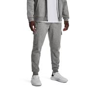 Under Armour Men's Standard Rival Fleece Cargo Jogger, (026) Castlerock Light Heather / / White, Medium
