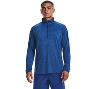 Under Armour Mens Tech 2.0 1/2 Zip Haut Chaud, Blue Mirage, s Homme