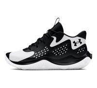 Under Armour Mixte UA Jet '23 Chaussures de Basketball, Black/White/Black, 45 EU
