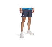 Under Armour Men's UA Launch 7" Shorts Bas, Gris averse/Bleu éther/Réfléchissant, M Homme