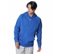 Under Armour Men's UA Rival Fleece Hoodie Shirt, Bleu, XL