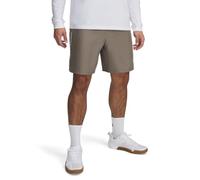 Under Armour Men's UA Tech Woven Wordmark Shorts Bas, Taupe crépuscule/Blanc, S Homme