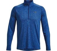 Under Armour Mens Warmup Tops UA Tech™ 2.0 Haut à Manches Longues avec ½ Fermeture Éclair Bleu Mirage 1328495-471 MD