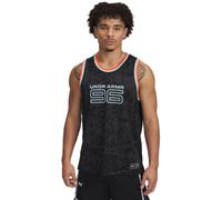 Under Armour Mesh Printed Tank Vest Noir S Male