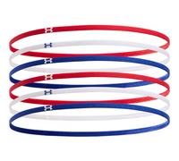Under Armour Élastiques W Mini – Lot de 6 – Rouge/Blanc