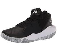 Under Armour Mixte Grade School UA Jet '21 Chaussures de Basketball Court Performance, Noir, 39 EU