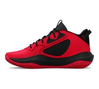 Under Armour Mixte Grade School UA Lockdown 6 Basketball Shoes Court Performance, Rouge, 35.5 EU