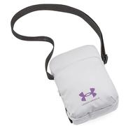 Under Armour Mixte Loudon Lite Crossbody Sac à bandoulière, (014) Gris Halo/Castlerock/Violet Provence, Taille Unique