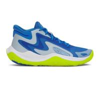 Under Armour Mixte UA Jet '25 Basket, Blue Atlantis Blue Calm Metallic Blue Calm, 43 EU