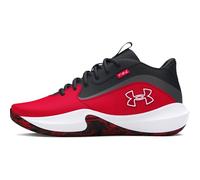 Under Armour Mixte UA Lockdown 7 Chaussures de Basketball, Red/Black/Red, 46 EU