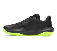 Under Armour Mixte UA Lockdown 7 Low Basket, Noir Noir Métallique Noir, 41 EU