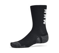 Under Armour Chaussettes Performance Tech – noir / gris foncé – 3 paires – XL