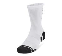 Under Armour Chaussettes UA Perf Tech Nov 3 paires Crew Mixte Blanc Taille XL