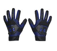 Under Armour Nettoyage 21 Gants pour Temps Froid, Noir (003)/Bleu Roi, 80 Homme