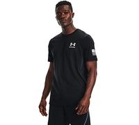 Under Armour New Freedom Flag T-Shirt Chemise, Noir (001) / Blanc, XS Homme