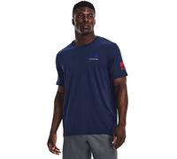 Under Armour New Freedom Flag T-Shirt Hommes, (411) Academy/Red/Royal, L