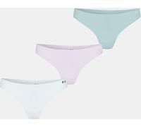 Under Armour No Show Thong Underwear Gray Dawn 16 (XL) Female