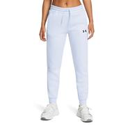 Under Armour Pantalon de jogging en polaire pour femme Bleu Nimbus/Noir Taille L