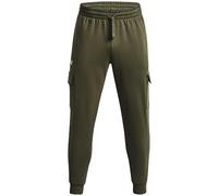 Under Armour Pantalon de Jogging Cargo Rival en Polaire pour Homme, Bleu Marine ou Vert, XXL