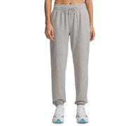 Under Armour Pantalon de Jogging en Tissu éponge - Gris Clair chiné/Blanc - XL