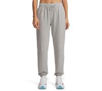 Under Armour Pantalon de Jogging en Tissu éponge - Mod Gris Clair chiné/Blanc - MD