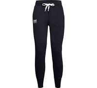 Under Armour Pantalon de Jogging Rival Fleece Pantalon Femme Black/ White/ (001) FR: M (Taille Fabricant: MD)