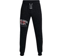 Under Armour Pantalon de Jogging UA Rival Terry Athletic Department pour Homme, Noir, 27-32