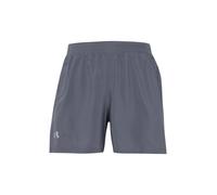 UNDER ARMOUR Pantalon de sport 'Launch 5' gris / blanc, Taille L
