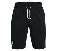 UNDER ARMOUR Pantalon de sport 'Rival Terry' noir / blanc, Taille S