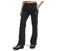Under Armour Pantalon passepoilé en Polaire Rival pour Femme, Noir/Blanc, Taille S