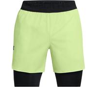 Under Armour Peak 2-In-1 Woven Shorts Vert XL Male