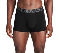 Under Armour Performance Cotton 3" 3P Caleçon 4XL Noir
