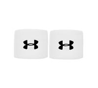 Under Armour Bracelets de poignet UA Performance Homme Pack de 2 blanc/noir