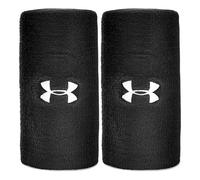 Under Armour Performance Poignet Pack de 2 unités long - noir, blanc nosize