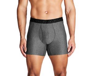 Under Armour Performance Tech™ 6" Boxerjock® Caleçon 3XL Argent