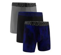 Under Armour Boxers Performance Tech - Lot de 3, 15,2 cm, imprimé Royal Windstream, taille 3XL