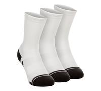 Under Armour Performance Tech Crew Chaussettes de sport Pack de 3 Unisex - blanc, gris foncé 36.5-42