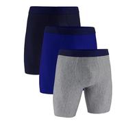 Under Armour Performance Tech Lot de Boxers Longs pour Homme Entrejambe 22,9 cm Confort Toute la journée, Royal Solid Lot de 3, XX-Large