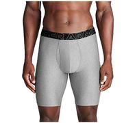 Under Armour Performance Tech Lot de Boxers Longs pour Homme Entrejambe 22,9 cm Confort Toute la journée, Steel Heather Lot de 3, Small